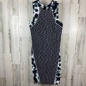 Rachel Roy Multi Textured Sleeveless Dress Size 10